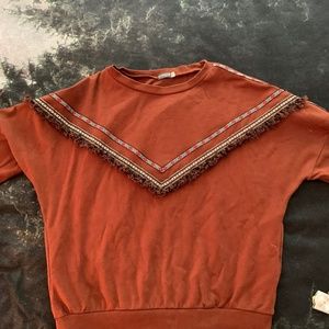 Earthbound Trading Sweatshirt with Pockets Size Small